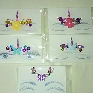 Face painting Festival bling